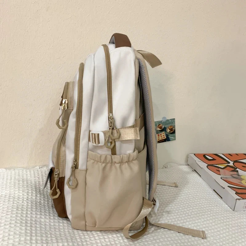 eybag Fashion Cute Student School Bag Casual Large Capacity Waterproof Backpack Woman Book Bag Girl