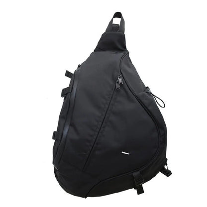 eybag Large Capacity Men's Chest Pack Casual Hip Hop Travel Unisex Crossbody Bag High Quality Nylon Storage Shoulder Bag