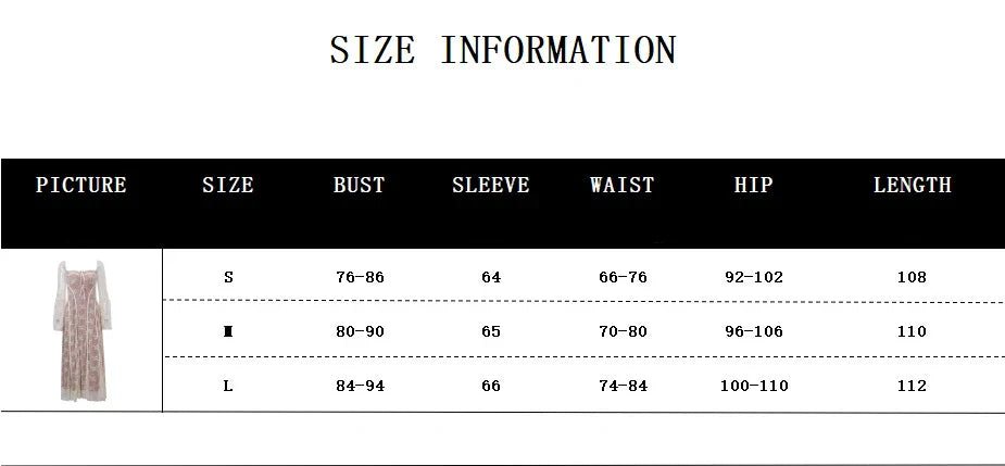 eybag Vintage Lace Long Dress for Women Fashion Elegant Flare Sleeve Square Collar Pleated Dresses Vacation Beach Party Ladies Outfits