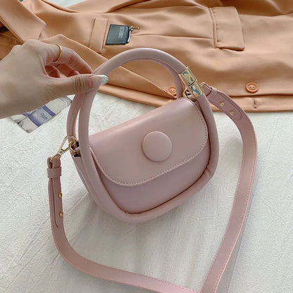 eybag Luxury Designer Handbag Women Bags Fashion Candy Color Shoulder Bag Lady PU Leather Crossbody Bags Branded Clutch Purses