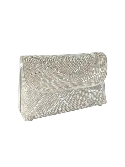 eybag Women Evening Clutch Bag Party Dinner Bag Fashion Gorgeous Elegant Crossbody Purse Shiny Tote Bag Exquisite Dinner Party Handbag