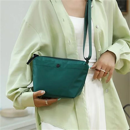 eybag Korean Simple Crossbody Bag for Women 2024 Nylon Waterproof Female Handbags Girl Student Shoulder Messenger Book Bag Satchels