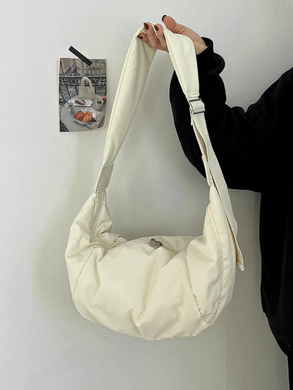 eybag Fashion Women Large Capacity Crossbody Shoulder Bag Down Cotton Casual Simple And Versatile