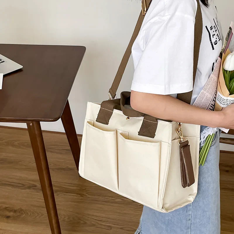 eybag Fashionable Cute Adjustable Straps Leisure Tote High Quality Student Women Crossbody HandBags With Large Pockets For Shopping