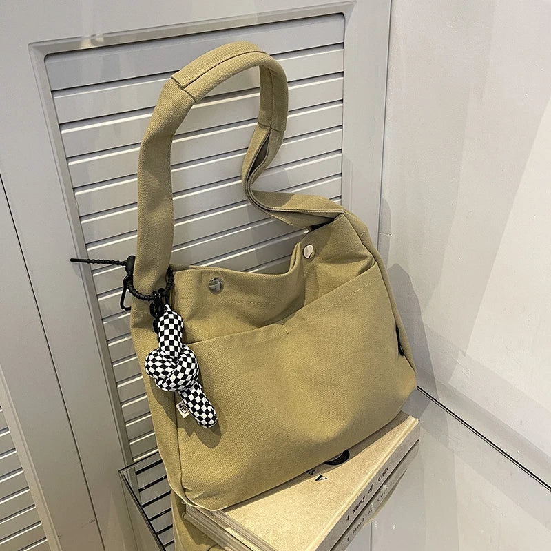 eybag Casual shopping bags for women canvas handbags High capacity design cute tote free shipping Messenger Shoulder bag ladies