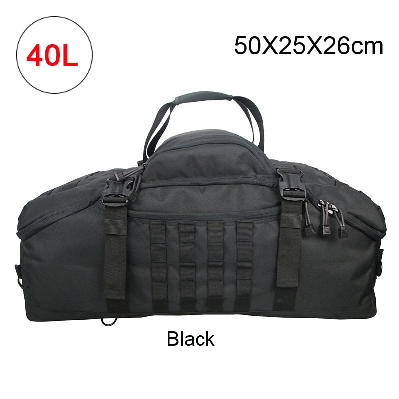 eybag 40L 60L 80L Men Army Sport Gym Bag Military Tactical Waterproof Backpack Molle Camping Backpacks Sports Travel Bags