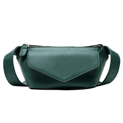 eybag Women Chest Packs PU Leather Luxury Designer Women's Fanny Pack High Quality Waist Bag Shoulder Crossbody Bag Female Belt Bag