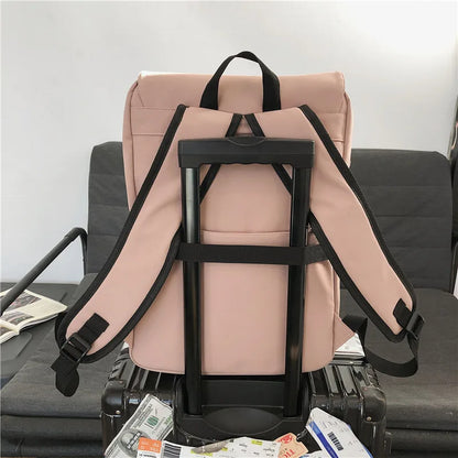 eybag Casual Women Backpack Waterproof Nylon Female Shoulder Bag Large Capacity Travel bag Ladies Casual Mochila bagpack big schoolbag