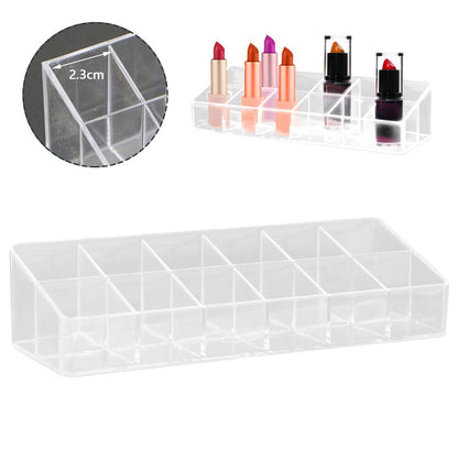 eybag Acrylic Organizer for Cosmetics Transparent Eyebrow Pencil Brush Holder Makeup Organizer Boxes Brush Containers Storage Box