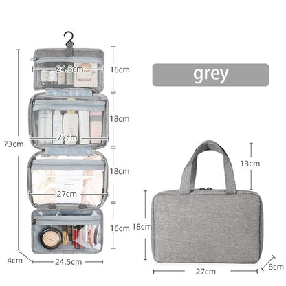 eybag Portable Travel Storage Bag for Women Cosmetic Toiletry Underwear Organizer Bag Waterproof Large Makeup Suitcase Make Up Bags