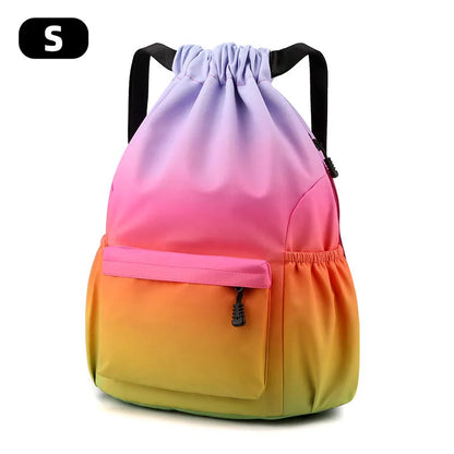 eybag Fitness Swimming Bag Outdoor Sports Storage Bag of Women Gym Bag Large Capacity Waterproof Drawstring Backpack Travel Bag