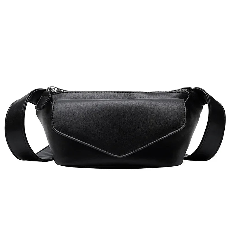 eybag Women Chest Packs PU Leather Luxury Designer Women's Fanny Pack High Quality Waist Bag Shoulder Crossbody Bag Female Belt Bag