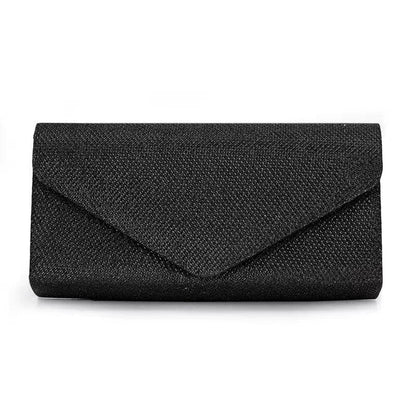 Lkblock Fashion Ladies Glitter Evening Satin Bridal Clutch Diamond Bag Womens Wedding Party Prom Envelope Handbag Party Banquet Bags