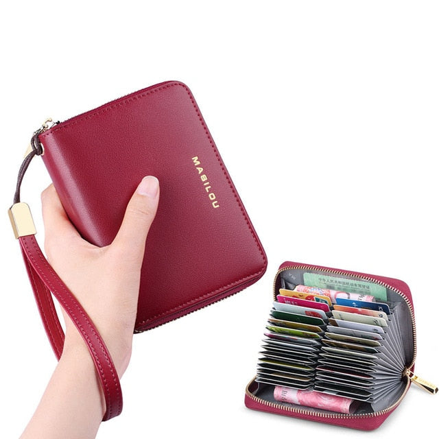 eybag Women's Long Zipper Wallet Genuine Leather Wallets for Women RFID Blocking Clutch Bag Credit Card Holder Bag Purses Wallet Men