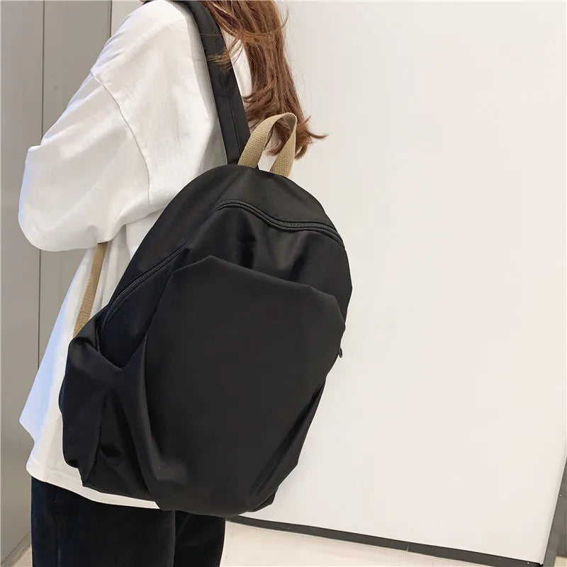 eybag Summer School Bag Waterproof Cute Backpack Nylon Female Harajuku College Lady Kawaii Backpacks Fashion Book Girl Bags Student