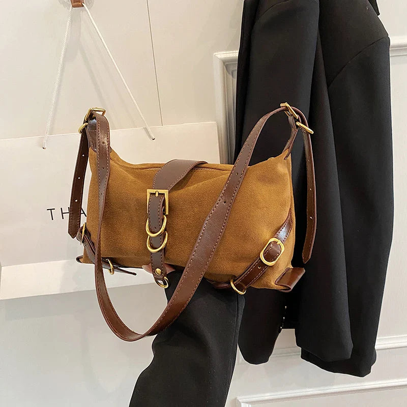 eybag New in Vintage Women's Handbags And Purses Suden Messenger Shoulder Bags For Women Crossbody Bag Female Handbag Designer Bag Sac