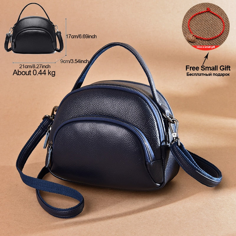 eybag Real Cowhide Shoulder Bags for Women New 2022 Crossbody Women Bags High Quality Luxury Small Women Handbag Genuine Leather Sac