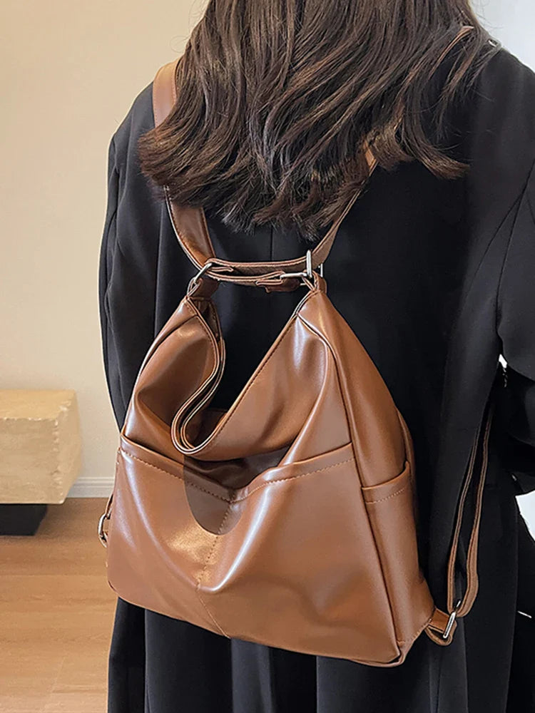 eybag Large Capacity Tote Bag Leather Women Handbags Female Shoulder Bags Famous Brand Crossbody Bags