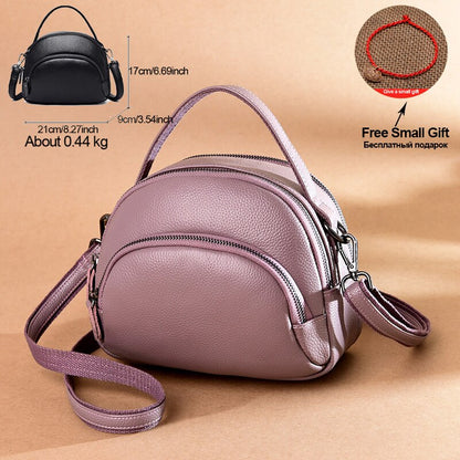 eybag Real Cowhide Shoulder Bags for Women New 2022 Crossbody Women Bags High Quality Luxury Small Women Handbag Genuine Leather Sac