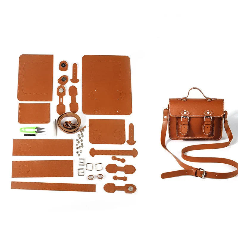 eybag Vintage Cambridge Bag Self-made Materials DIY Bag Making Leather Supplies Woman Bag Craft Sewing Accessories Handmade Material