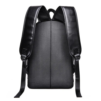 eybag Business leather Travel Leisure Student large capacity men's laptop backpack school bags  Polyester  Softback  Mainland China