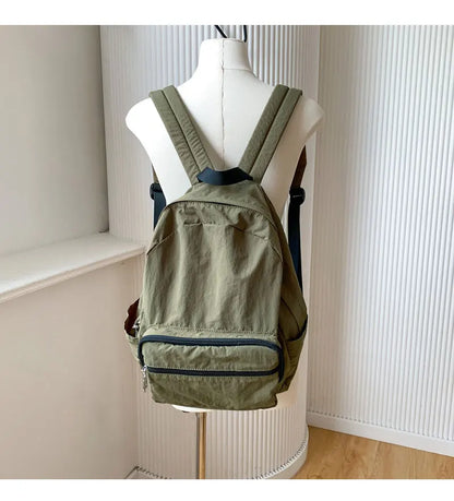 eybag Causal Women‘s Backpack Preppy Style Nylon Women Backpack Niche Design College School Backpack for Women Travel Girls Daypack