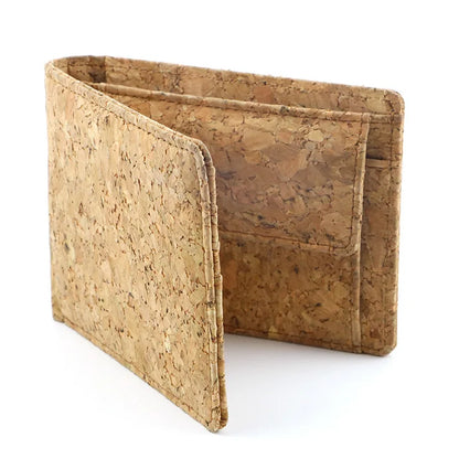 eybag New Cork Short Coin Purse Wallet Men Women Fashion ID Business Card Holder European Mini Money Bag Environmental Friendly Wallet