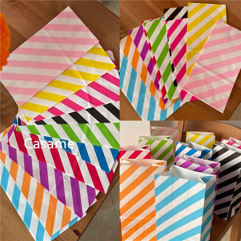 eybag New paper bag mini Stand up Colorful Polka Dot  Bags 18x9x6cm Favor  Open Top Gift Packing paper Treat gift Bag wholesale