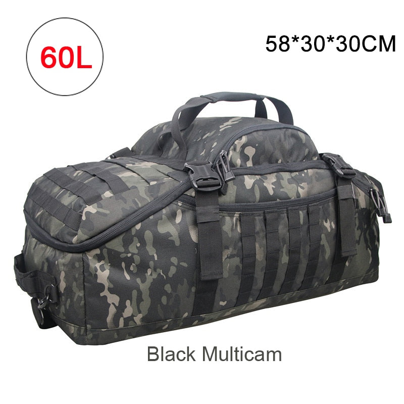 eybag 40L 60L 80L Men Army Sport Gym Bag Military Tactical Waterproof Backpack Molle Camping Backpacks Sports Travel Bags