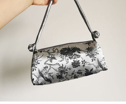 eybag Fashion Luxury Chinese Style Silk Bag Women Handbag  Japanese Hand Embroidery Totes Cheongsam Female Cosplay Bags Clutch