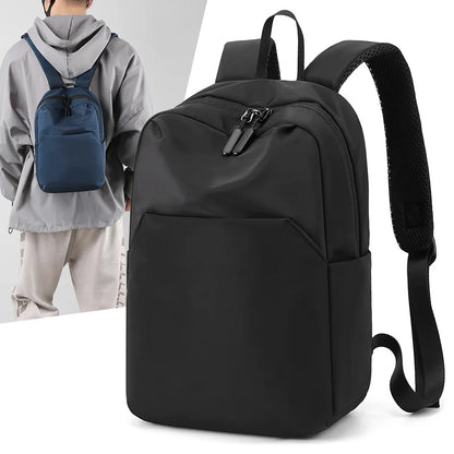 eybag Backpack Male Mini Lightweight Student Schoolbag Sports Short Trip Large Capacity Ladies Solid Color Small Backpack