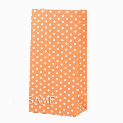 eybag New paper bag mini Stand up Colorful Polka Dot  Bags 18x9x6cm Favor  Open Top Gift Packing paper Treat gift Bag wholesale