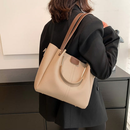 Lkblock New Fashion Tote Bag For Women Luxury Shoulder Bag Commuting Large Capacity Female Designer Messenger Bag Handbags