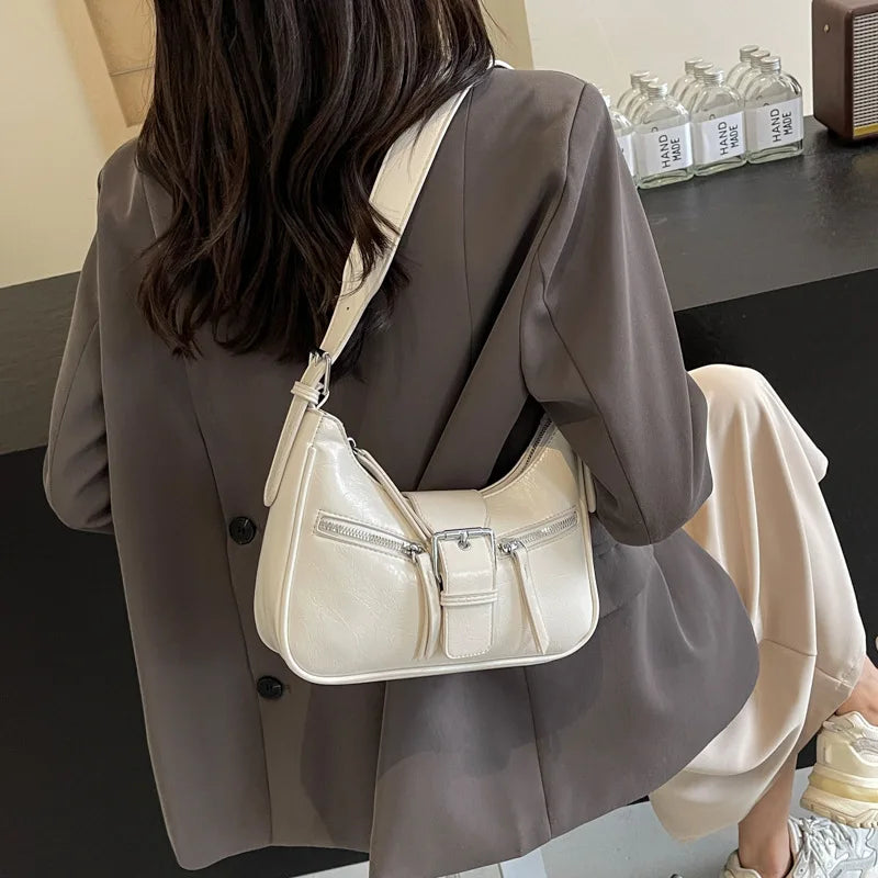 eybag Vintage Hobos Shoulder Crossbody Bags Women Handbags and Purses 2024 New Brand Design Ladies Messenger Bags High Quality