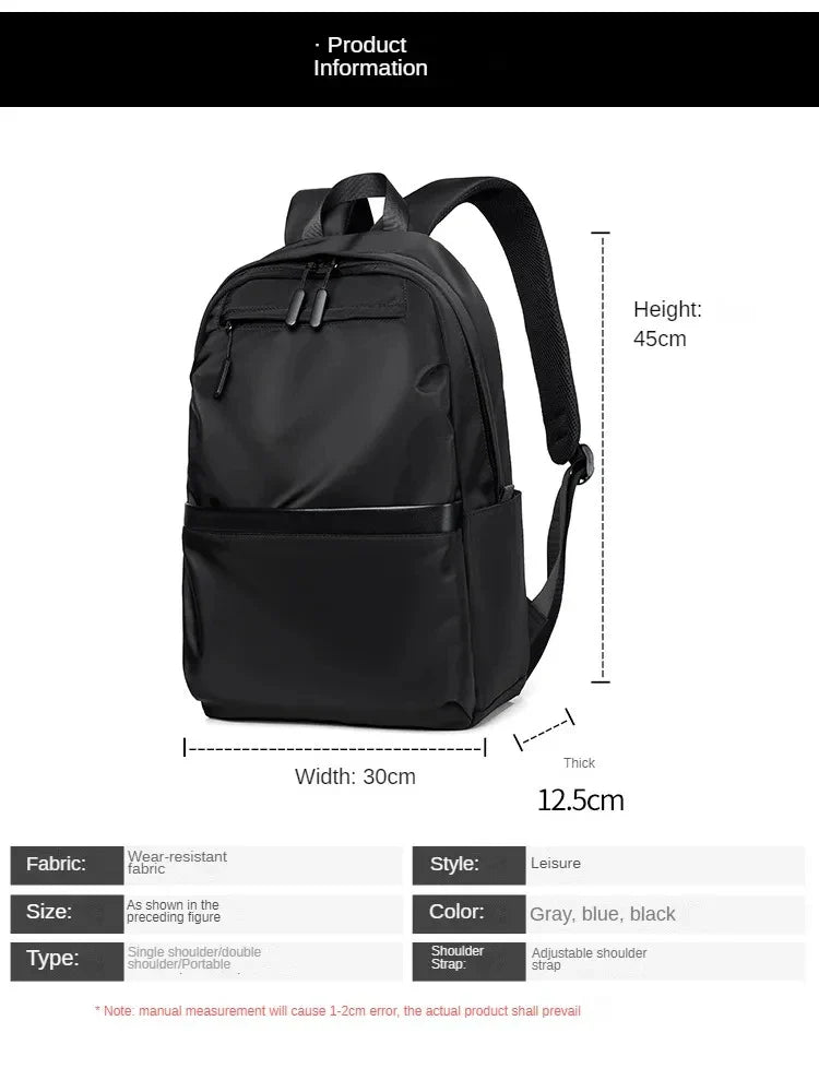 eybag Waterproof Casual Backpack Men Simple Business Backpacks Travel 15.6 Inch Laptop Bag Pack College School Bags With Free Shipping