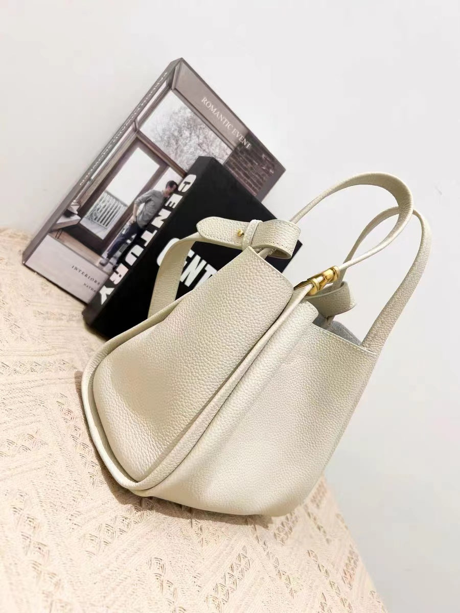 Lkblock Genuine Leather Luxury Bag for Women Designer Handbag Free Shipping Crossbody Summer Shoulder Messenger Bucket Bag