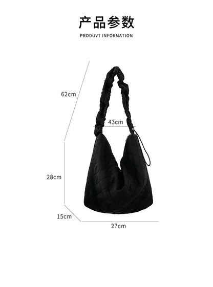 eybag Casual Quilting Hobos Tote Large Women Shoulder Bag Lingge Ruched Crossbody Bags for Women Designer Cloud Dumpling Bag Shopper