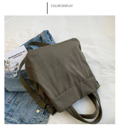 eybag New Women's Canvas Tote Bag Shopper Bags Lady Waterproof Nylon Large Capacity Crossbody Shoulder Bag  Crossbody Bags For Women