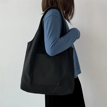 eybag Minimalist Pocket Front Shopper Bag - Women Tote Bags