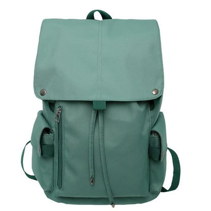 eybag Korean Cool Backpack For Women Men Simple Pure Color Waterproof School Bags For Teenage Girls Collage Student Book Bag Mochilas