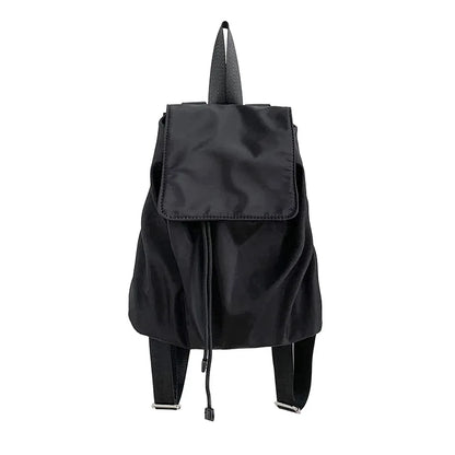 eybag Casual Nylon Flap Backapcks for Women Simple Backpack for Teenager and Girls Harajuku Students Bag Travel Bag