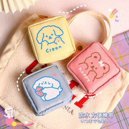 eybag Fashion Waterproof Tampon Storage Bag Cute Sanitary Pad Pouches Portable Makeup Lipstick Key Earphone Data Cables Organizer