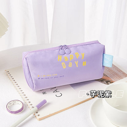 eybag Pencil Cases For Girls Large Capacity Pencil Pouch Soft Estuches Escolares Trousse Scolaire Korean Stationery Cute Pencil Case