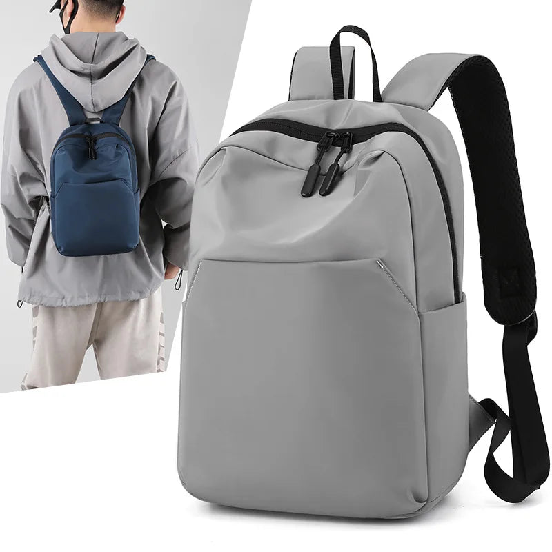 eybag Backpack Male Mini Lightweight Student Schoolbag Sports Short Trip Large Capacity Ladies Solid Color Small Backpack