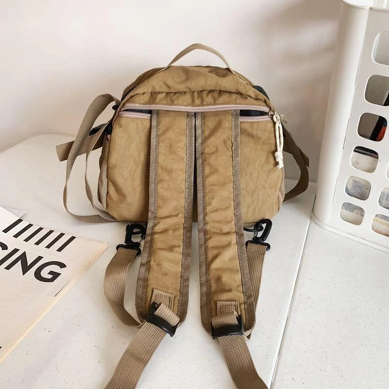 eybag Goth Backpack Purse Men's Cute Mini Multi Functional Crossbody Punk Bag Pack Small Retro Korean Style Handbag Sac A Dos