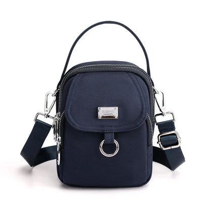 eybag Women's Single Shoulder Bag Fashion Bags High Quality Durable Fabric Female Mini Handbag Phone Pack Zipper Cross-body Backpack