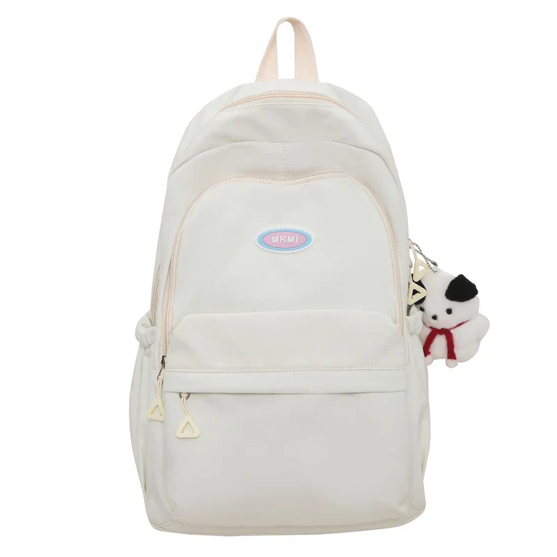 eybag Solid Nylon College Backpack Women Fashion Laptop School Bag For Teenage Girl Travel Waterproof Book Bag Female Kawaii Backpack