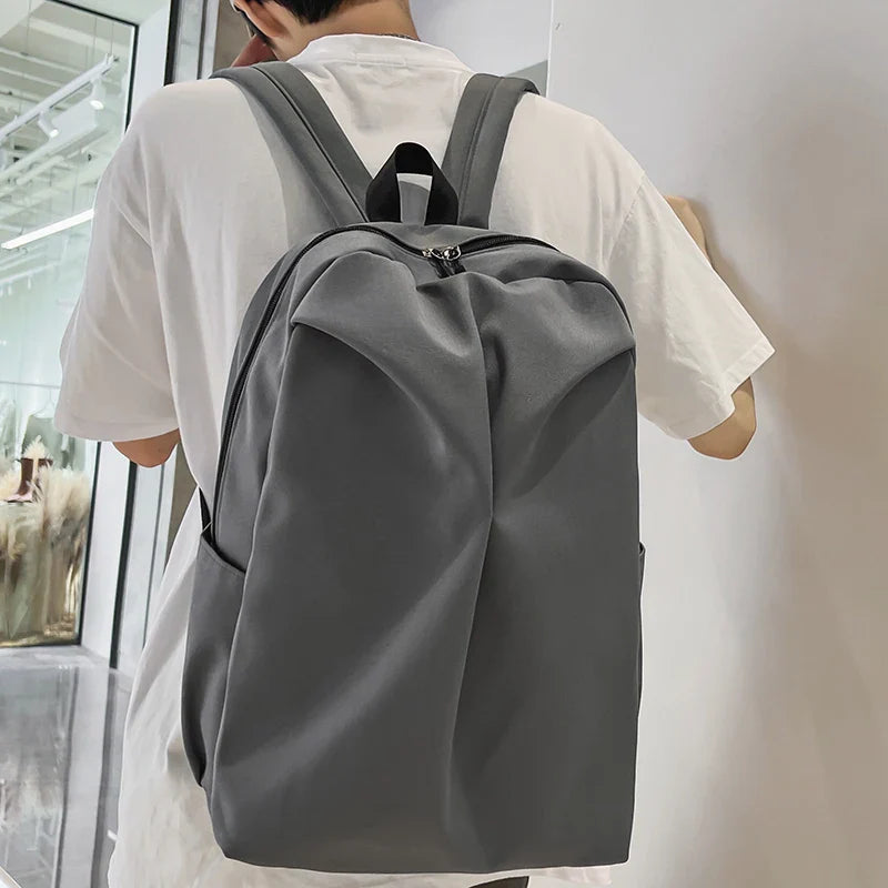 eybag Men Female Nylon Book Bag Fashion Male Women College Backpack New Boy Girl School Bag Lady Laptop Travel Student Backpack Trendy