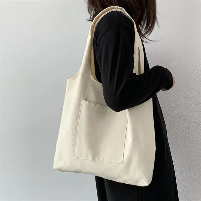 eybag Minimalist Pocket Front Shopper Bag - Women Tote Bags