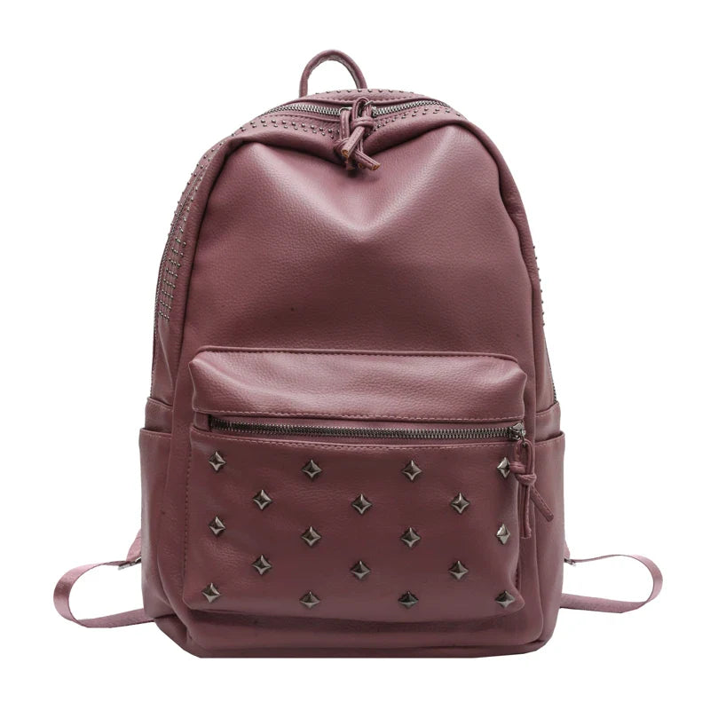 eybag New Rock Style Women Backpack Big Capacity Fashion Bags for Girls High Quality Rivet Design Bagpack Mochila Feminina